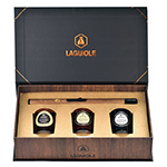 ΣΕΤ ΜΕ 3 ΑΡΩΜΑΤΙΚΑ ΚΕΡΙΑ ΚΑΙ ΑΝΑΠΤΗΡΑΣ LAGUIOLE 40269851